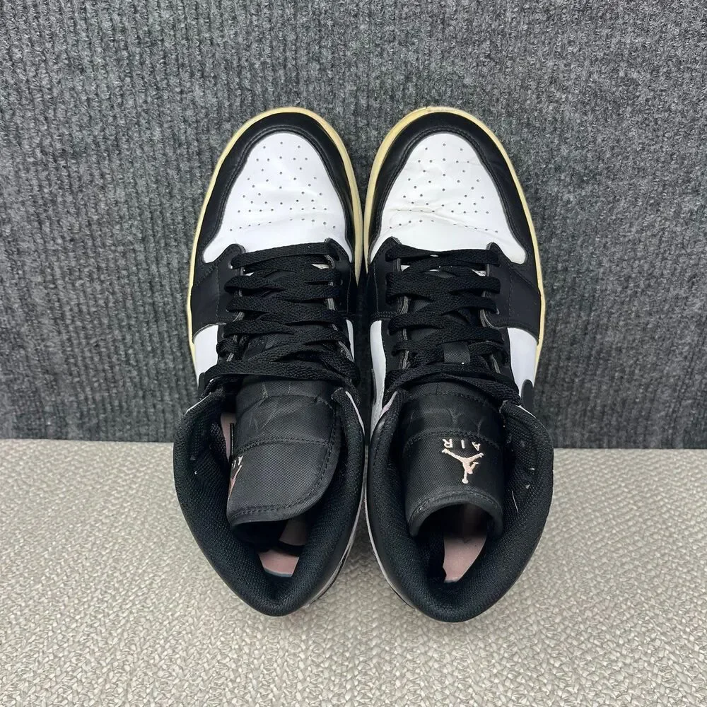 Nike Air Jordan 1 Mid SE Zen Master Black Bleached Coral Shoes 10.5 DM1200-001